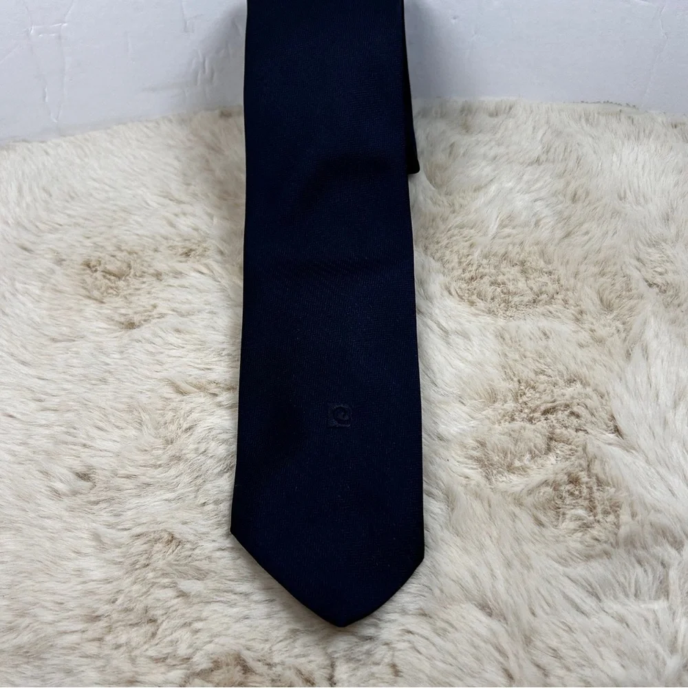 Pierre Cardin‎ Navy Blue Textured Tie